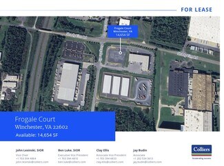 Plus de détails pour 121 Frogale Ct, Winchester, VA - Industriel à louer