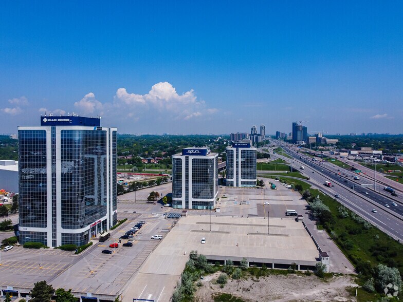 185 The West Mall, Toronto, ON for lease - Aerial - Image 3 of 6