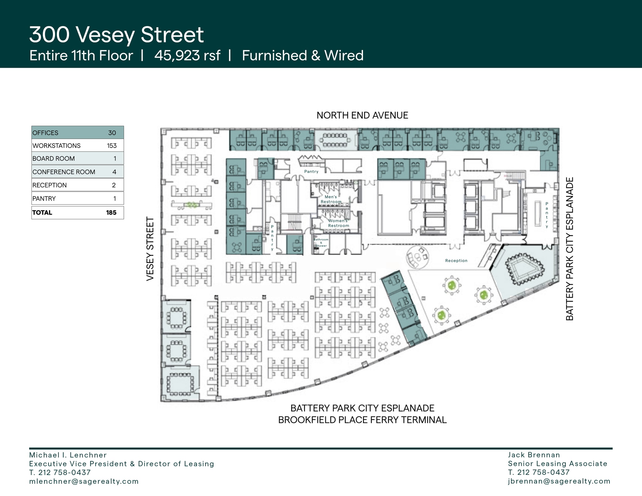 300 Vesey St, New York, NY for lease Interior Photo- Image 1 of 12