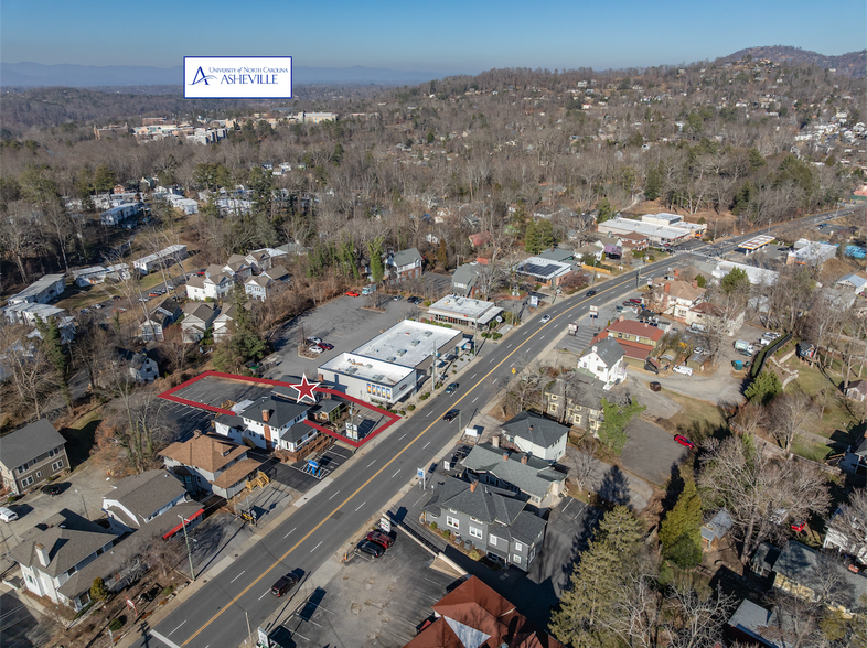 346 Merrimon Ave, Asheville, NC for sale - Aerial - Image 2 of 24