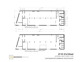 2701 21st St, Astoria, NY for lease Floor Plan- Image 2 of 11