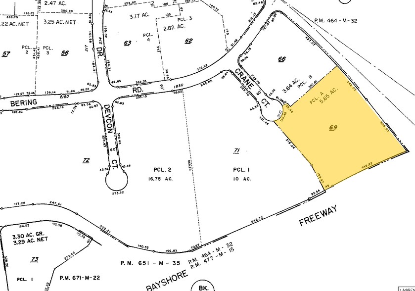 1610 Crane Ct, San Jose, CA for lease - Plat Map - Image 2 of 3