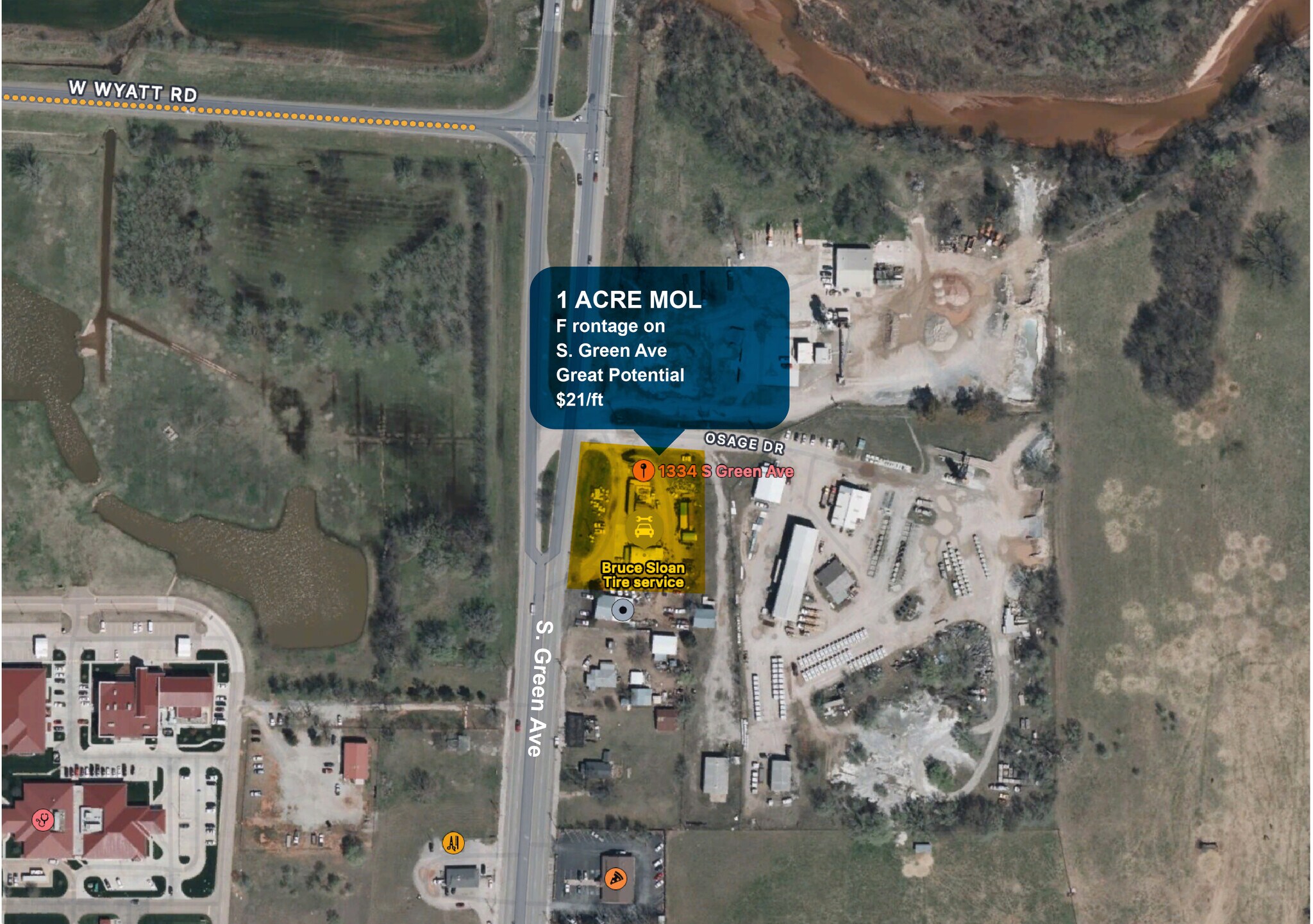1334 S Green Ave, Purcell, OK for sale Primary Photo- Image 1 of 2