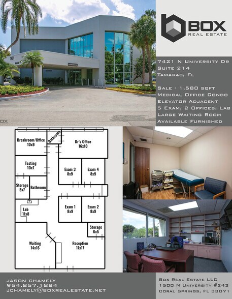 7421 N University Dr, Tamarac, FL à vendre - Photo du bâtiment - Image 2 de 19