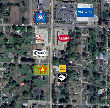 SW Corner of Pine St. & Warren St., Cabot, AR for sale Primary Photo- Image 1 of 2