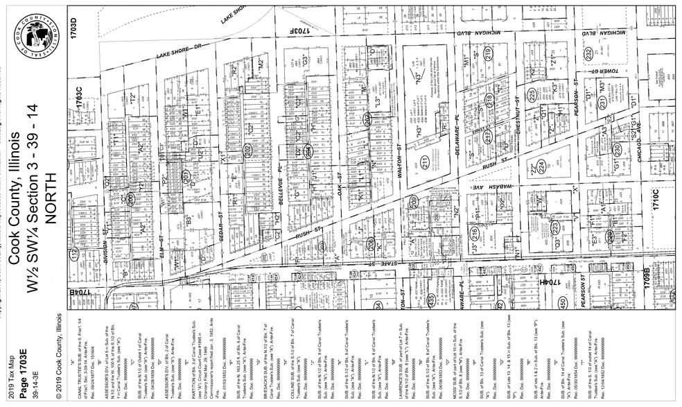 22 E Elm St, Chicago, IL à vendre - Plan cadastral - Image 2 de 17