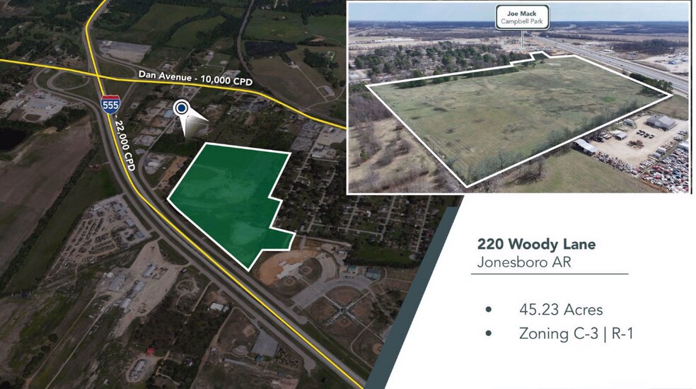 220 Woody Ln, Jonesboro, AR à vendre - Photo du bâtiment - Image 2 de 5
