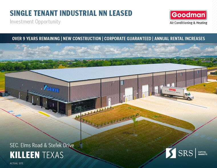 SEC Elms Road & Stefek Drive, Killeen, TX for sale - Primary Photo - Image 1 of 9