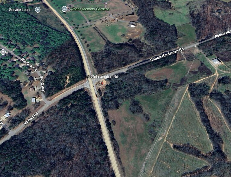 5225 Lexington Rd, Athens, GA à vendre - Aérien - Image 2 de 3