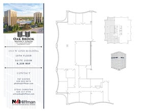 1415 W 22nd St, Oak Brook, IL à louer Plan d’étage- Image 1 de 1
