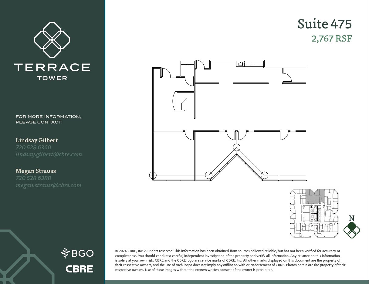 5619 Dtc Pky, Greenwood Village, CO for lease Floor Plan- Image 1 of 1