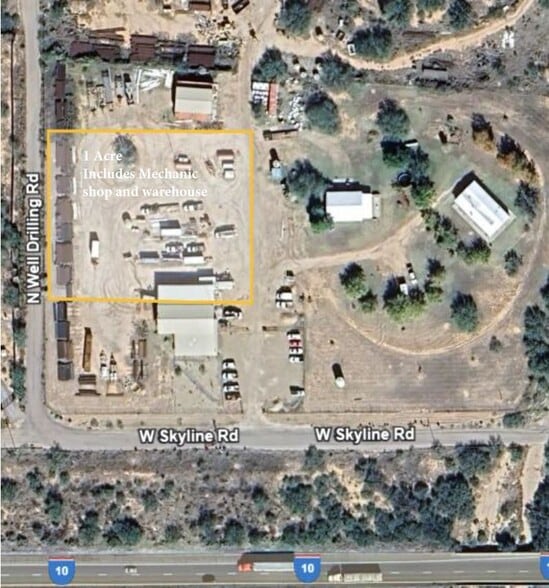 2794 West Skyline Rd, Benson, AZ for lease - Aerial - Image 2 of 9