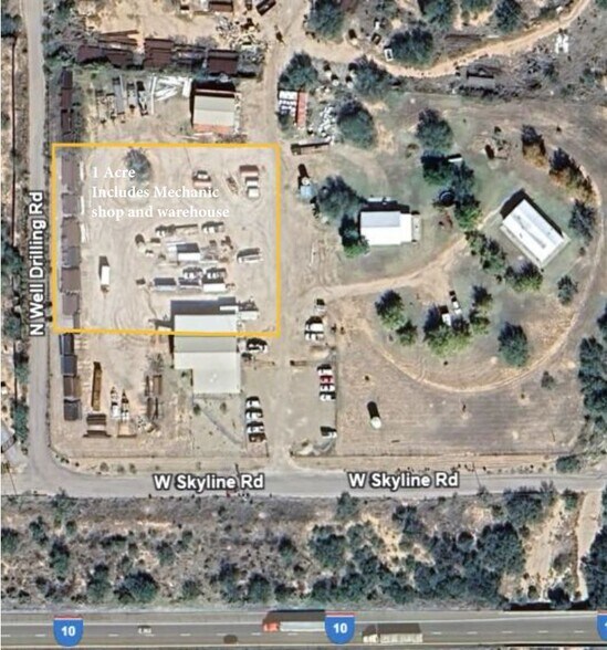 2794 West Skyline Rd, Benson, AZ à louer - Aérien - Image 2 de 9
