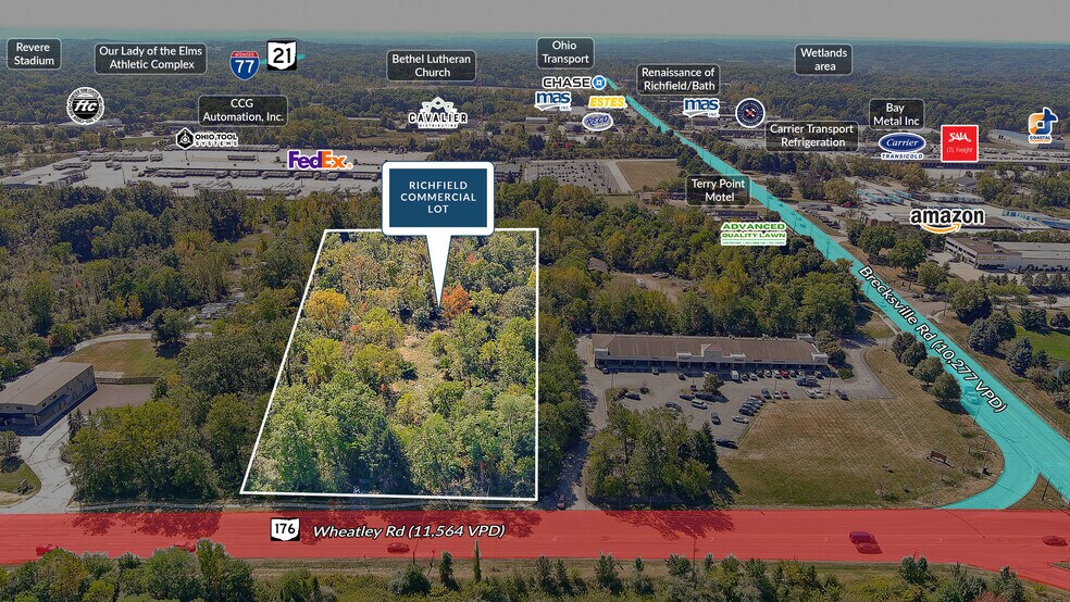 4154 Wheatley Rd, Richfield, OH à vendre - Photo du bâtiment - Image 3 de 6