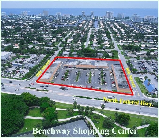 800-898 N Federal Hwy, Pompano Beach, FL à louer - Aérien - Image 3 de 13