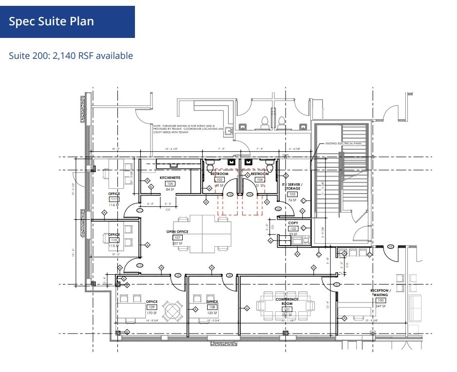 1401 Kristina Way, Chesapeake, VA for lease Floor Plan- Image 1 of 1