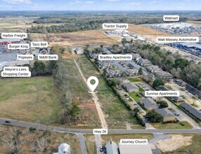 18125 Highway 26 W, Lucedale, MS - Aérien  Vue de la carte