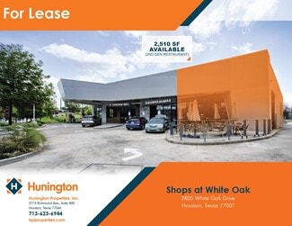 More details for 2805 White Oak Dr, Houston, TX - Retail for Lease