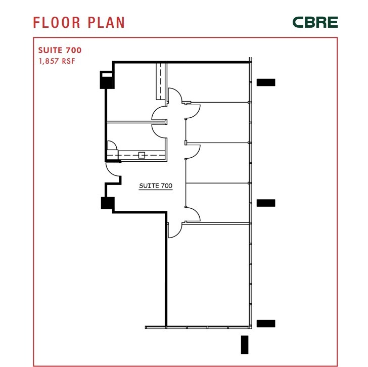 1180 S Beverly Dr, Los Angeles, CA à louer Plan d’étage- Image 1 de 1