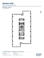 888 3rd St SW, Calgary, AB for lease Floor Plan- Image 1 of 1