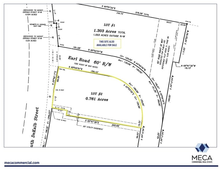 300 Earl Rd, Shelby, NC for sale - Plat Map - Image 2 of 2