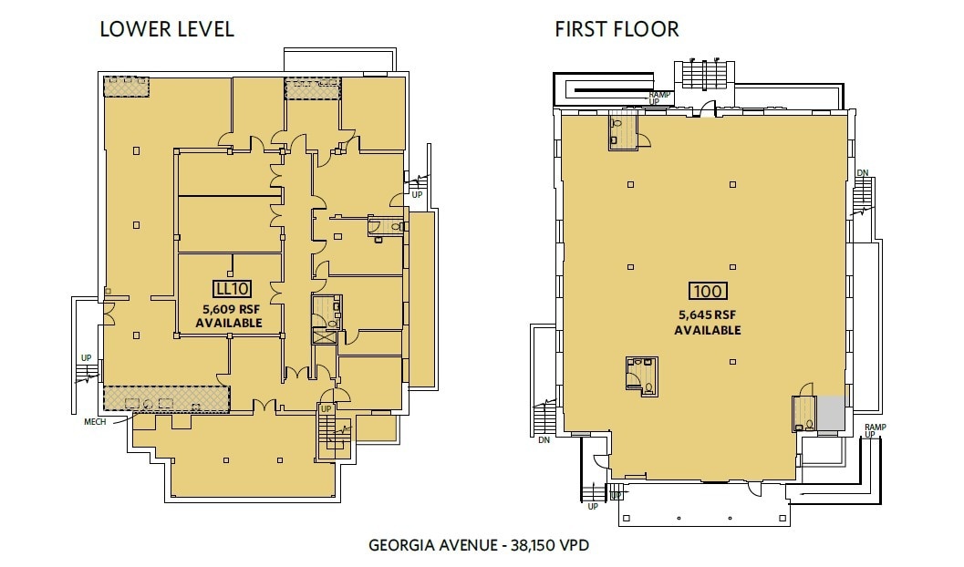 8412 Georgia Ave, Silver Spring, MD à vendre Plan d’étage- Image 1 de 1