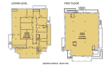 8412 Georgia Ave, Silver Spring, MD à vendre Plan d’étage- Image 1 de 1