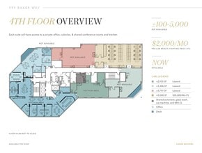 999 Baker Way, San Mateo, CA à louer Plan d’étage- Image 1 de 1