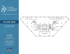 500 E Border St, Arlington, TX à louer Plan d’étage- Image 1 de 1