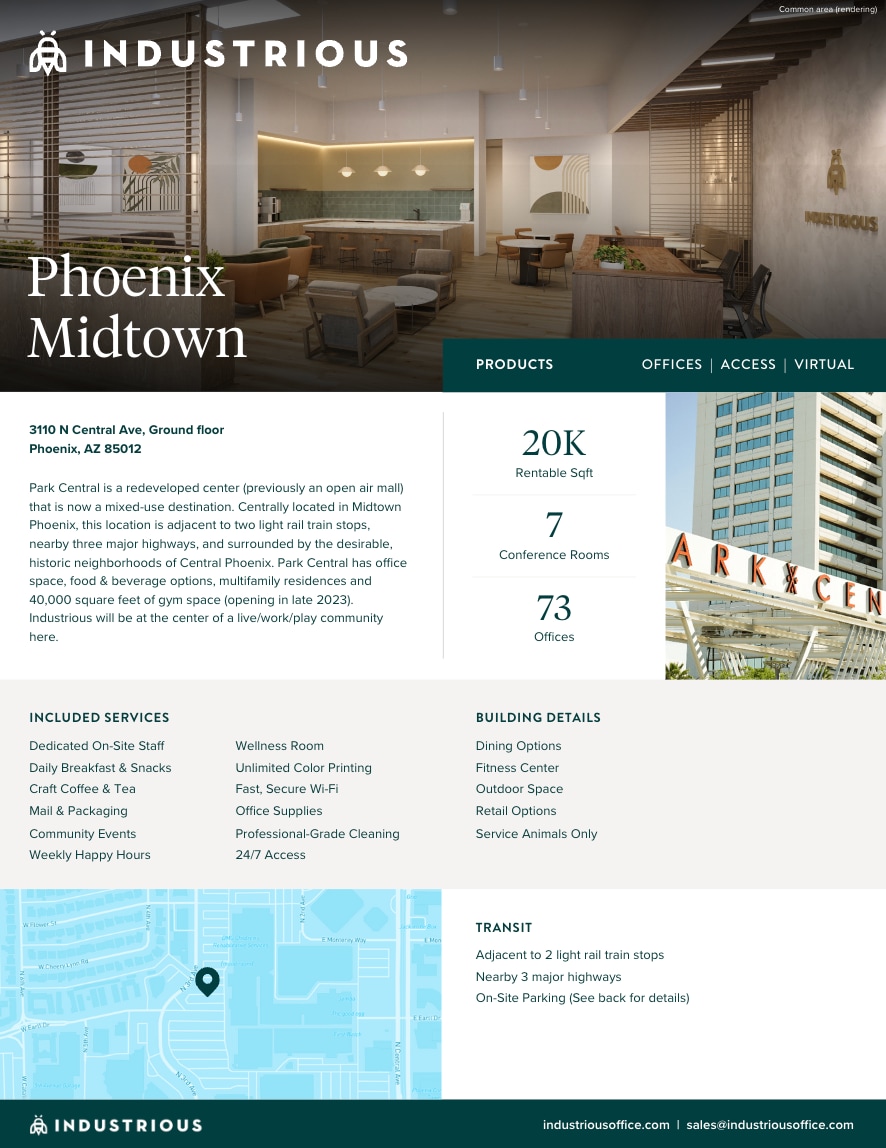 3110 N Central Ave, Phoenix, AZ for lease Building Photo- Image 1 of 2