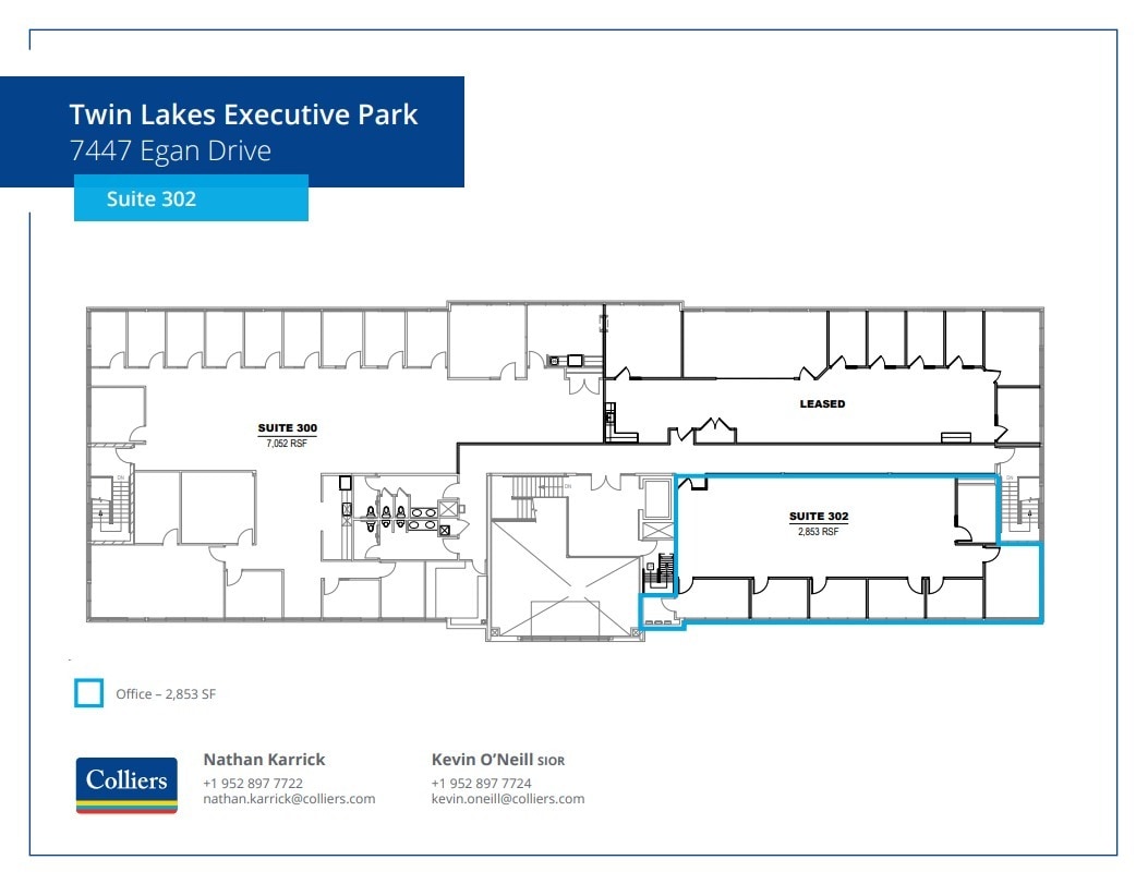 7447 Egan Dr, Savage, MN for lease Floor Plan- Image 1 of 1