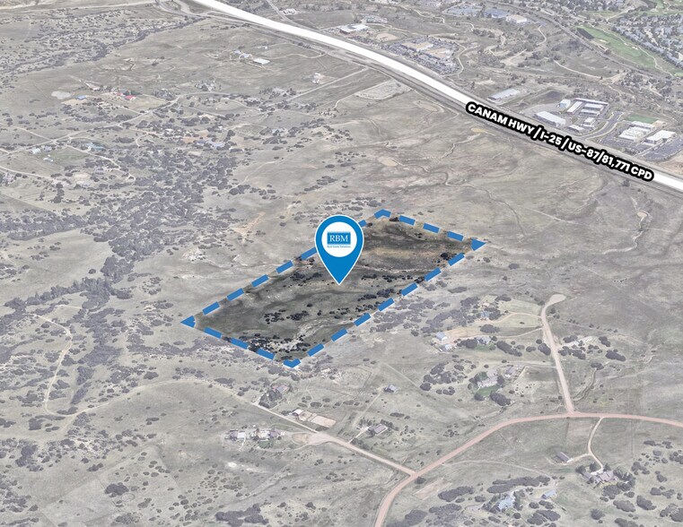 I-25 /Crystal Valley Parkway, Castle Rock, CO à vendre - Aérien - Image 2 de 5