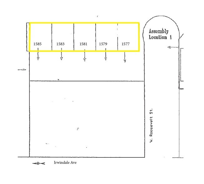 1577-1585 W Roosevelt St, Azusa, CA à vendre - Photo du bâtiment - Image 2 de 6