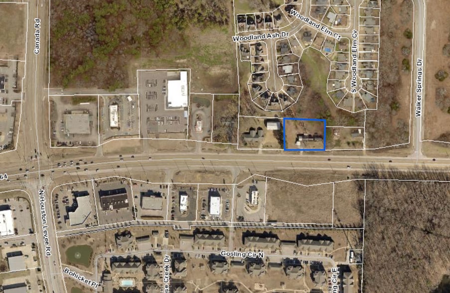 10046 US Highway 64, Lakeland, TN for sale - Aerial - Image 3 of 5