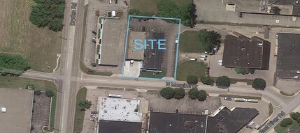 2268 N Moraine Dr, Moraine, OH - AERIAL  map view