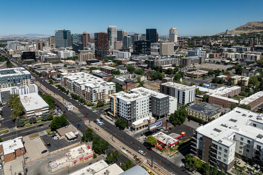409 E 400 S, Salt Lake City, UT for lease - Aerial - Image 2 of 6