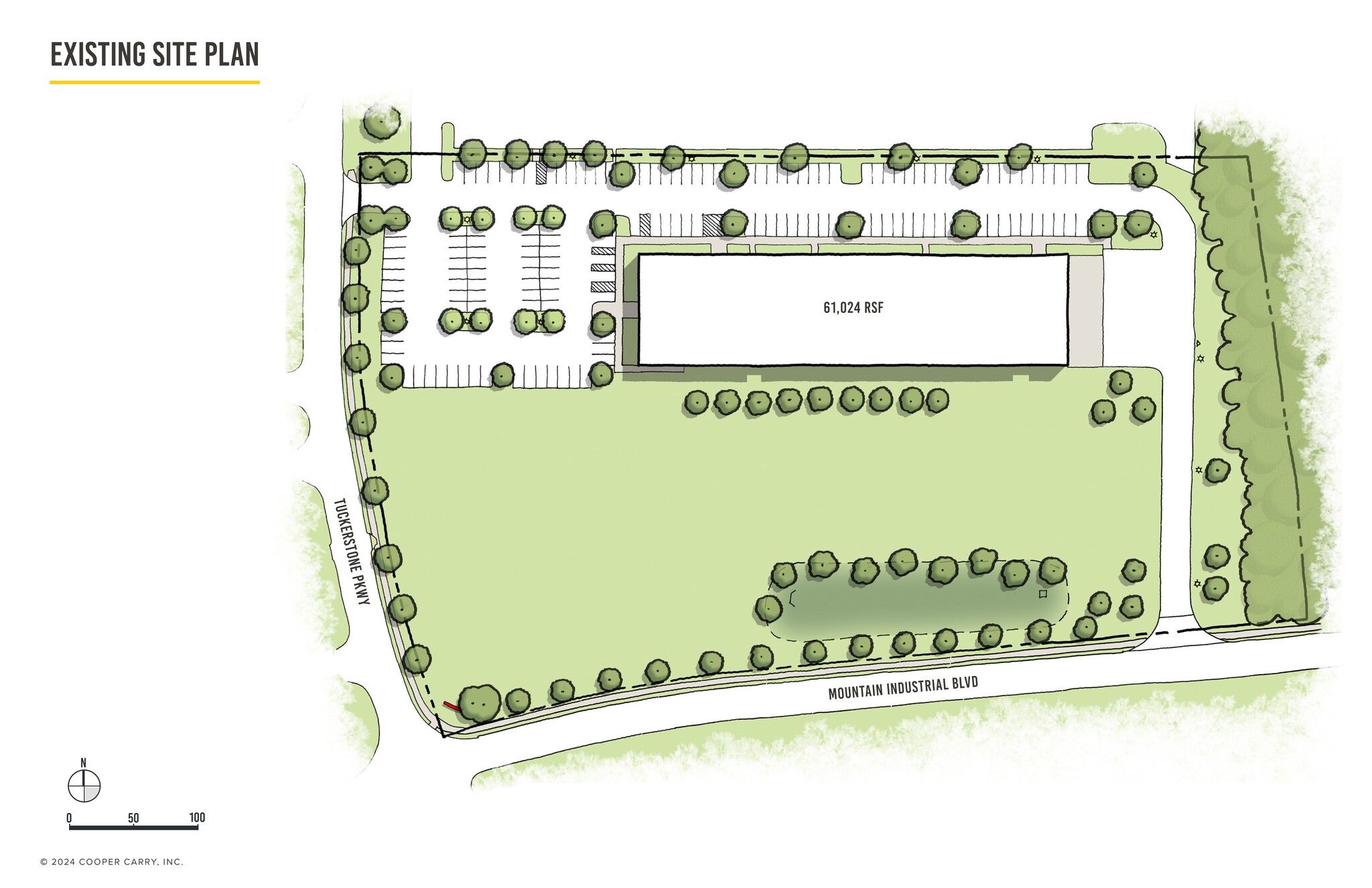 2460 Mountain Industrial Blvd, Tucker, GA for lease Site Plan- Image 1 of 2