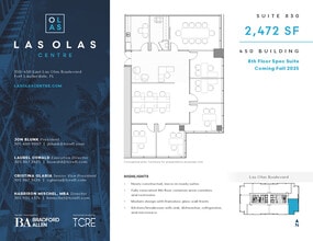 450 E Las Olas Blvd, Fort Lauderdale, FL for lease Floor Plan- Image 1 of 1