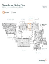9700 N 91st St, Scottsdale, AZ à louer Plan d’étage- Image 1 de 1