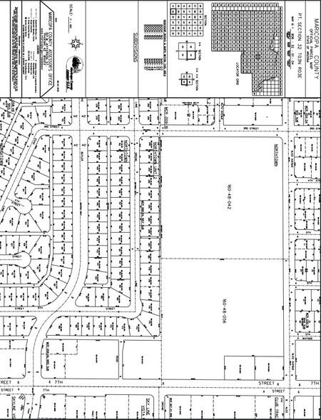 8518-8524 N 7th St, Phoenix, AZ à louer - Plan cadastral - Image 3 de 3