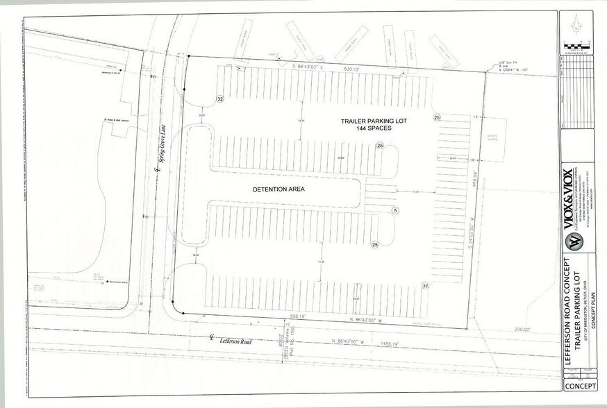 4001 Lefferson Rd, Middletown, OH à vendre - Plan de site - Image 2 de 2
