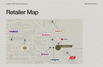 750-770 St Saint-Paul, Saint-remi, QC for lease Map- Image 1 of 2