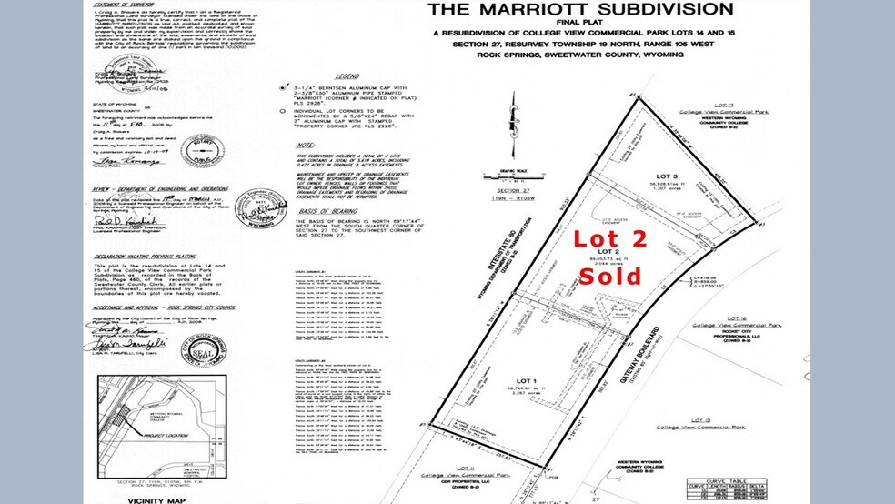 1300 Gateway blvd, Rock Springs, WY à vendre - Photo du bâtiment - Image 2 de 6