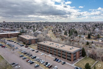 7500 E Arapahoe Rd, Centennial, CO - AERIAL  map view