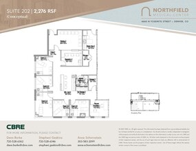 4660 N Yosemite St, Denver, CO for lease Floor Plan- Image 1 of 1