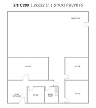 459 N Gilbert Rd, Gilbert, AZ for lease Floor Plan- Image 1 of 1
