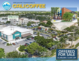 Plus de détails pour 1049 Lyons Rd, Coconut Creek, FL - Commerce de détail à vendre