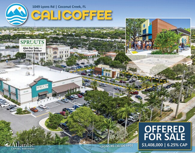 More details for 1049 Lyons Rd, Coconut Creek, FL - Retail for Sale