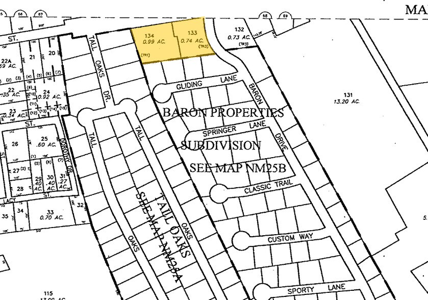 1108-1118 E Church St, Monroe, GA à louer - Plan cadastral - Image 3 de 5