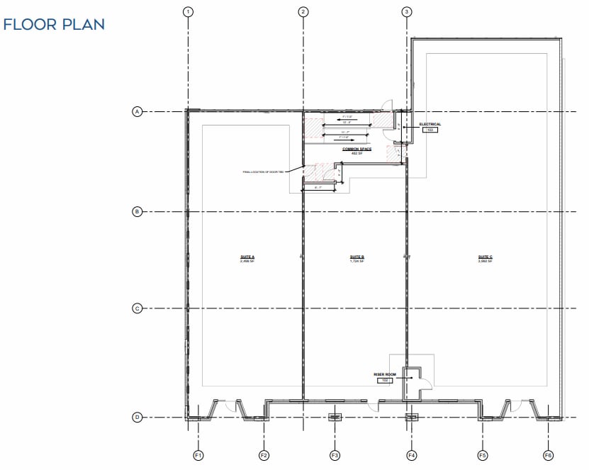 101 S Main St, Fountain Inn, SC for lease Floor Plan- Image 1 of 1